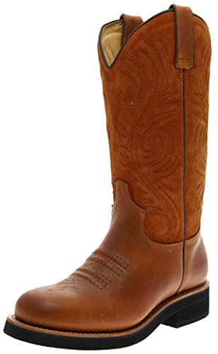 FB Fashion Boots Damen Cowboy Stiefel Cattle-C Westernreitstiefel Herrenstiefel Braun 39 EU von FB Fashion Boots