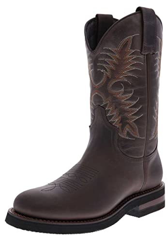 FB Fashion Boots Damen Cowboy Stiefel Roper-S Westernreitstiefel Damenstiefel Braun 38 EU von FB Fashion Boots