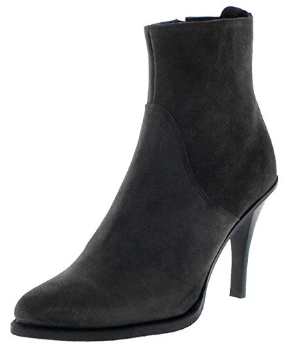 FB Fashion Boots Damen Stiefelette Eva Smoke Stiletto Lederschuhe Grau 39 EU von FB Fashion Boots