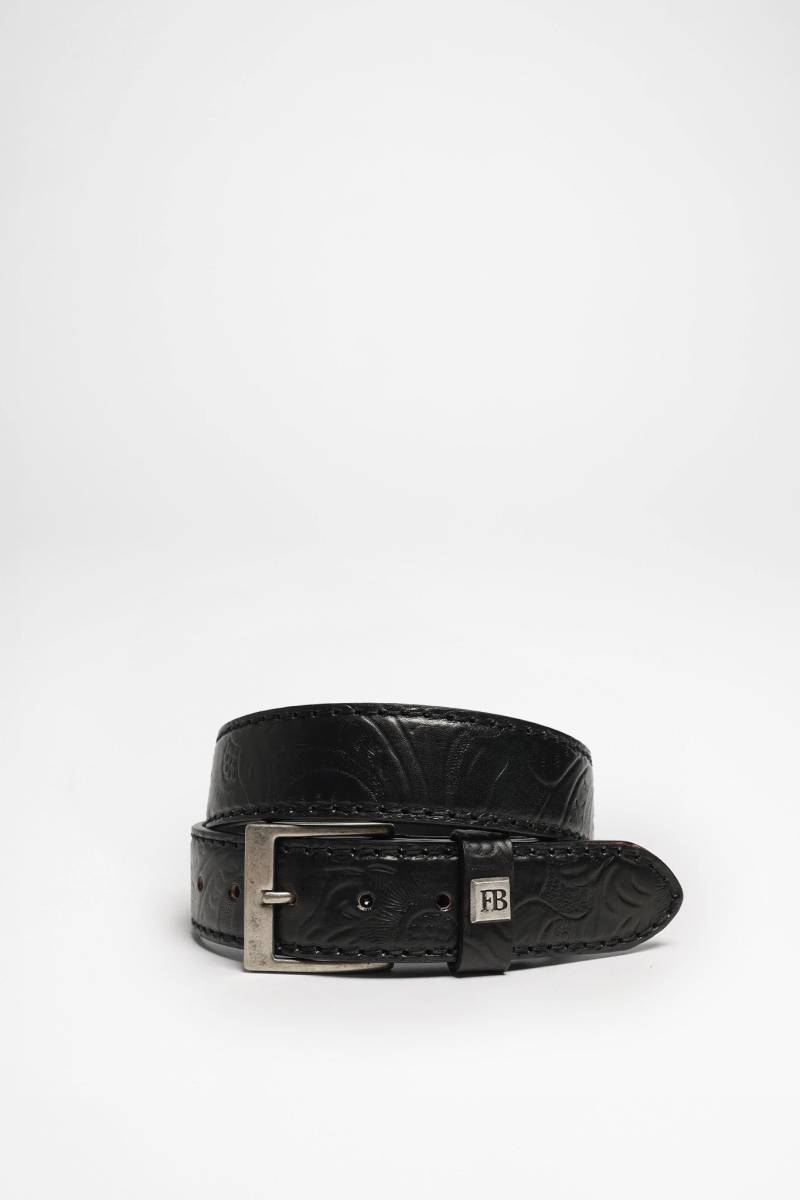 FB Fashion Boots FG5855 Ledergürtel Schwarz von FB Fashion Boots