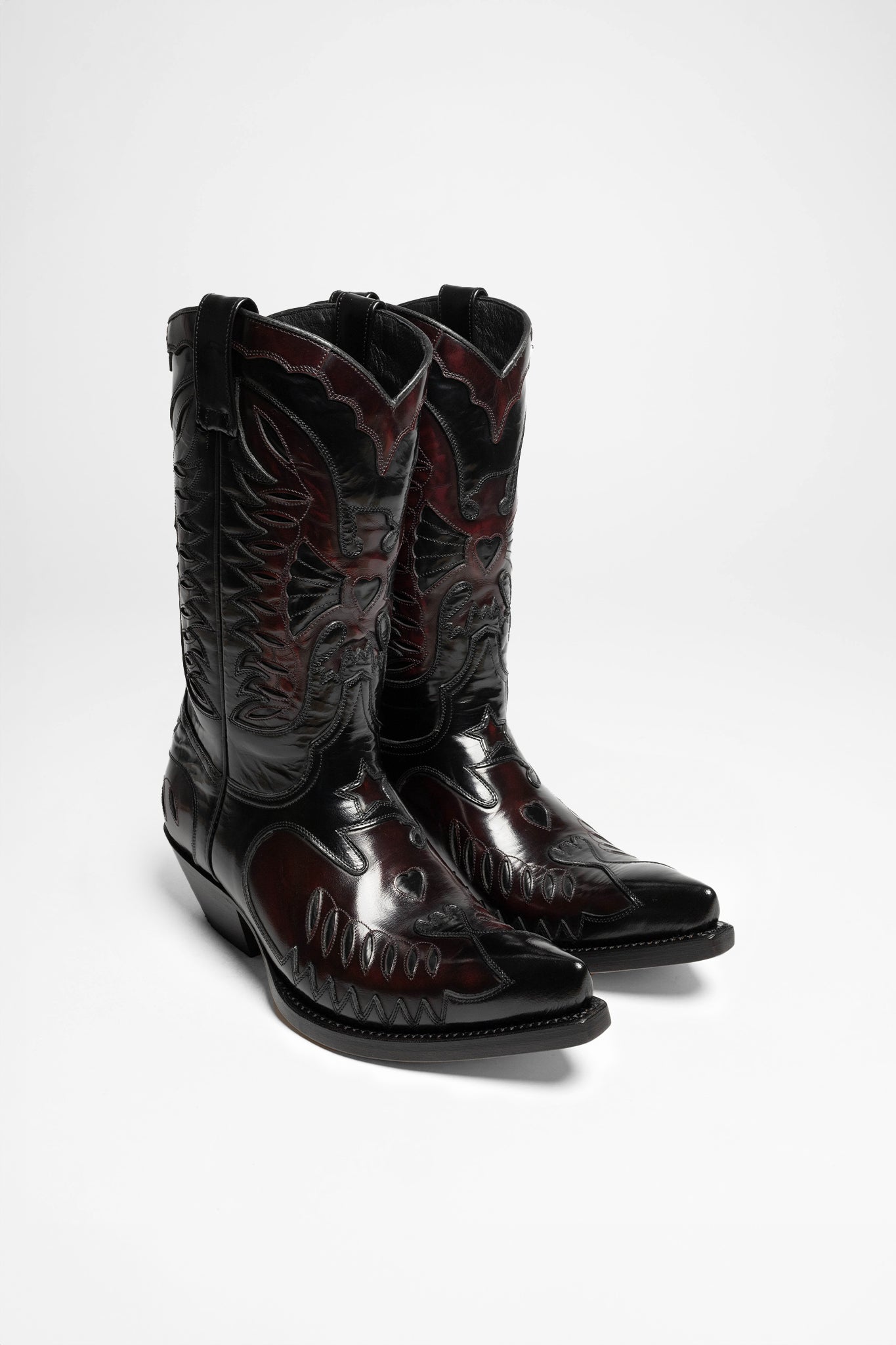 FB Fashion Boots MARCOS Herren Schwarz Rot von FB Fashion Boots