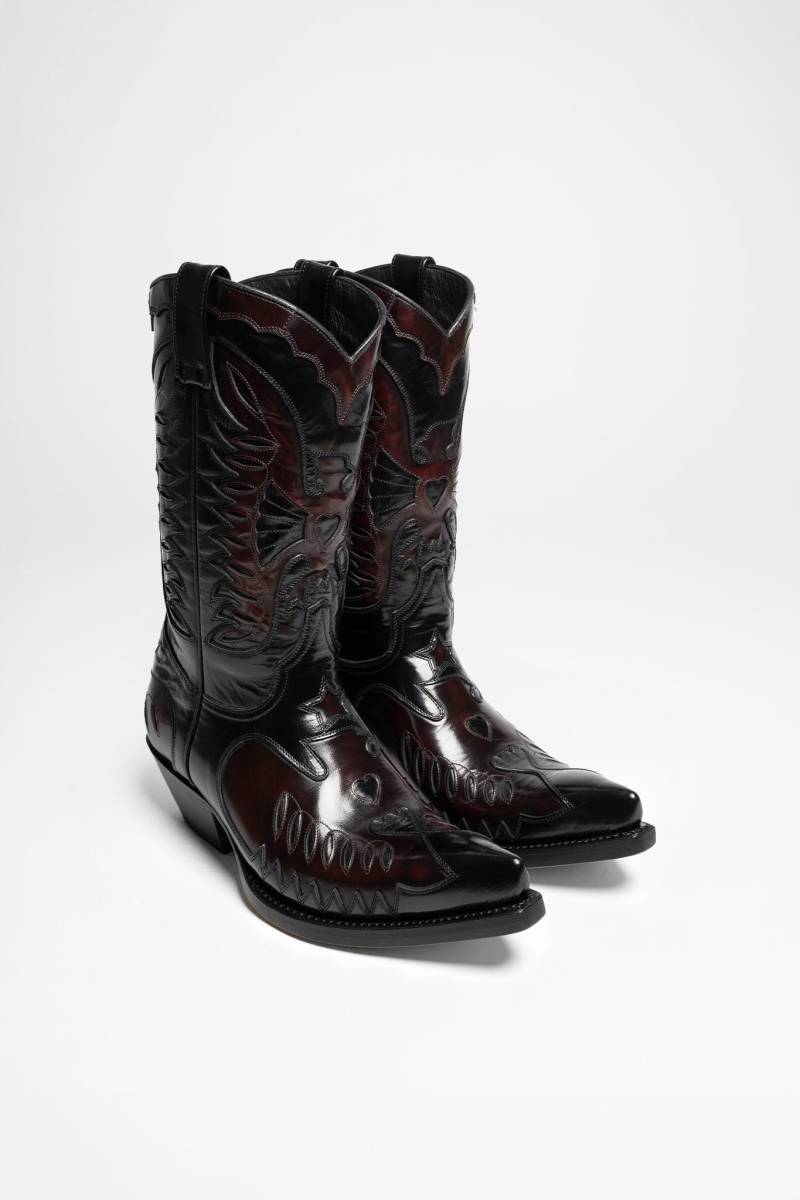 FB Fashion Boots MARCOS Herren Schwarz Rot von FB Fashion Boots
