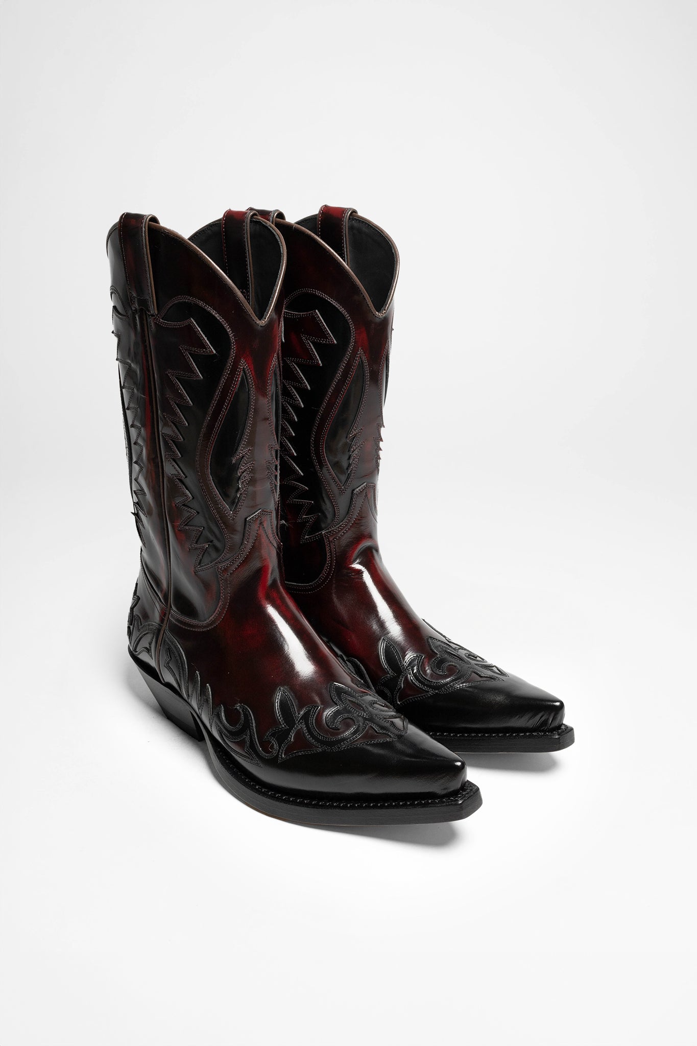 FB Fashion Boots MARLON Unisex Schwarz Rot von FB Fashion Boots