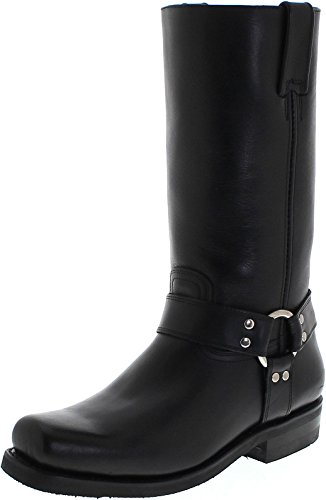 FB Fashion Boots Unisex Biker Boots 44330 Black Lederstiefel Bikerstiefel Schwarz Primeboots 38 EU von FB Fashion Boots