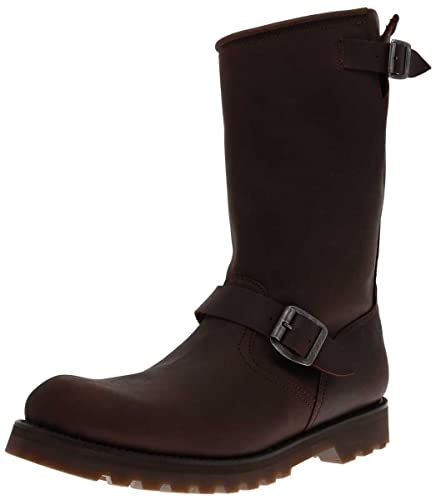 FB Fashion Boots Unisex Biker Boots Roadtrip HIGH Engineerstiefel Bikerstiefel Braun 45 EU von FB Fashion Boots