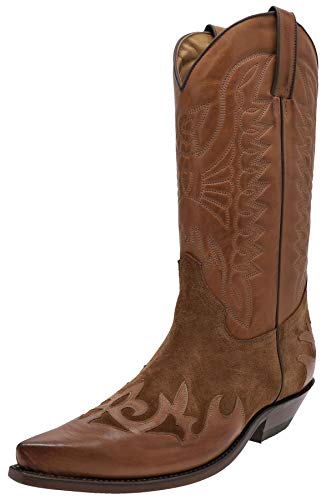 FB Fashion Boots Unisex Cowboy Stiefel Carlos Cognac Westernstiefel Lederstiefel Braun 44 EU FB Fashion Boots Unisex Cowboy Stiefel Carlos Cognac Westernstiefel Lederstiefel Braun 44 EU von FB Fashion Boots