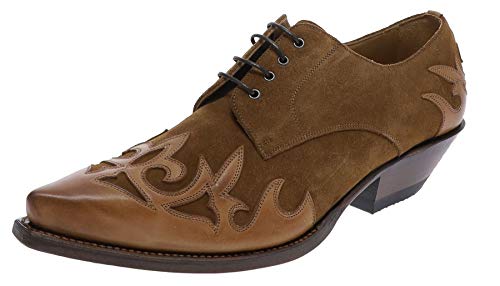 FB Fashion Boots Unisex Schuhe ELOY Cognac Lederschuhe Westernschuhe Braun 45 EU von FB Fashion Boots