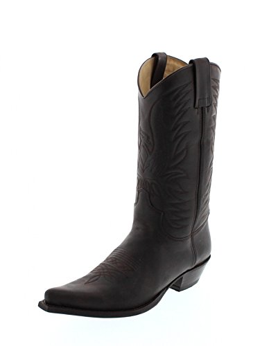 Fashion Boots BU1006 Beirut Marron Westernstiefel für Damen und Herren Braun, Groesse:38 von FB Fashion Boots