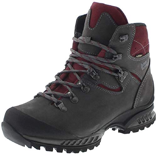 Hanwag Damen Trekkingschuhe 200101-064356 Tatra II Lady GTX Asphalt Dark Garnet 38 EU von FB Fashion Boots