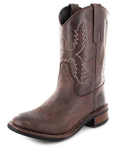 Sendra Boots Damen Stiefel 11615 Chocolate Westernreitstiefel Braun 36 EU von FB Fashion Boots