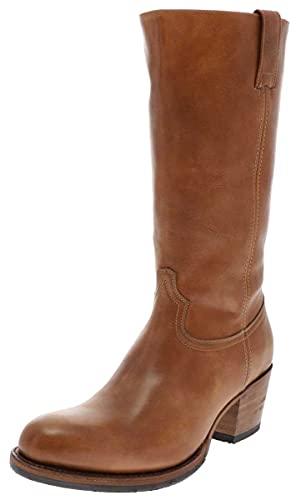 Sendra Boots Damen Stiefel 17615 Ledersteifel Fashion Stiefel Braun 39 von FB Fashion Boots