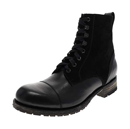 Sendra Boots Herren Stiefel 12858 Negro Schnürstiefelette Lederschuhe Schwarz 46 EU von FB Fashion Boots