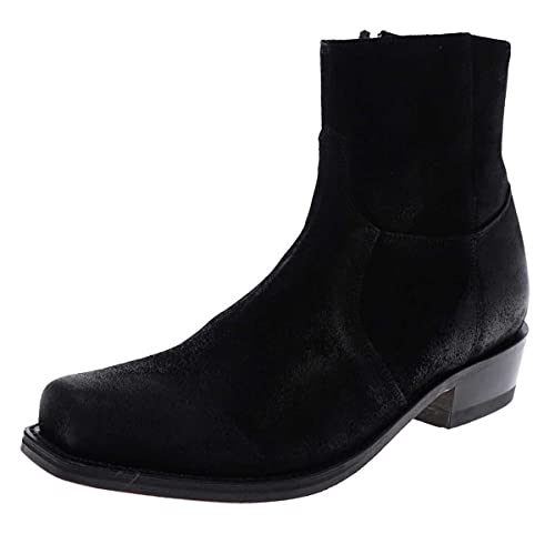 Sendra Boots Herren Stiefelette 5200 Negro Lederstiefelette Ankle Boots Schwarz 45 EU von FB Fashion Boots