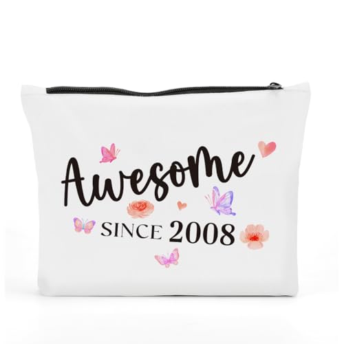 FBCCZEY Lustige Geburtstagsgeschenke für Frauen, Make-up-Tasche, Geburtstagsgeschenke für Frauen, Geburtstagsgeschenke, Ideen, Kosmetiktasche, Happy Anniversary Geburtstagsparty, Dekorationen, von FBCCZEY