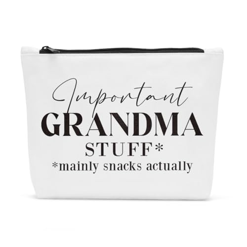 FBCCZEY Make-up-Tasche zum Muttertag, Geburtstag, Muttertag, Geburtstag, Geschenkideen, Make-up-Tasche für Damen und Herren, Grandma5, 10*7.5*2 inch von FBCCZEY