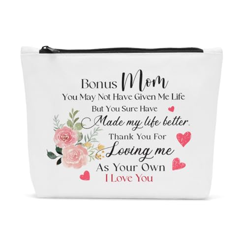 FBCCZEY Make-up-Tasche zum Muttertag, Geburtstag, Muttertag, Geburtstag, Geschenkideen, Make-up-Tasche für Damen und Herren, Mom4, 10*7.5*2 inch von FBCCZEY