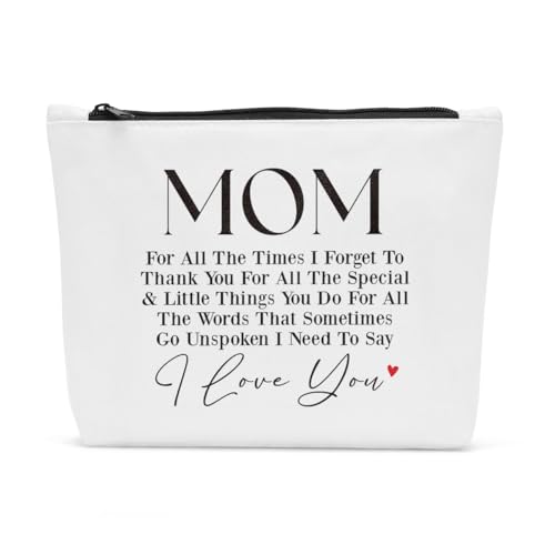 FBCCZEY Make-up-Tasche zum Muttertag, Geburtstag, Muttertag, Geburtstag, Geschenkideen, Make-up-Tasche für Damen und Herren, Mom8, 10*7.5*2 inch von FBCCZEY