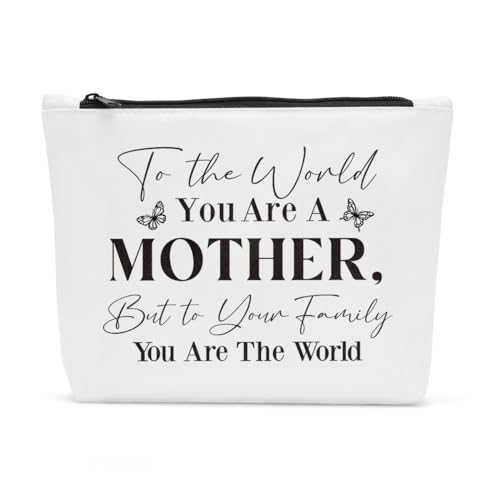 FBCCZEY Make-up-Tasche zum Muttertag, Geburtstag, Muttertag, Geburtstag, Geschenkideen, Make-up-Tasche für Damen und Herren, Mother1, 10*7.5*2 inch von FBCCZEY