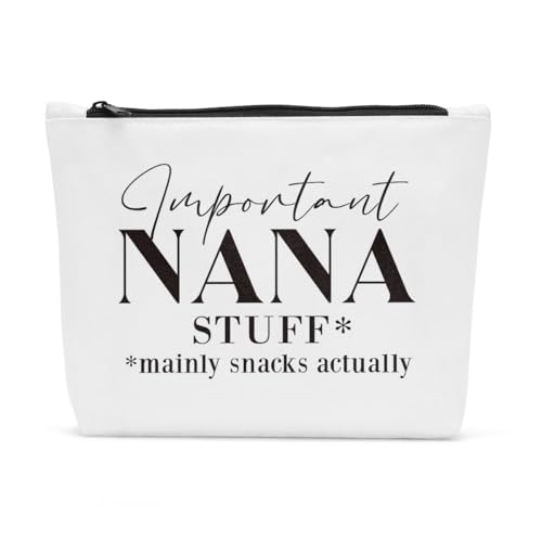 FBCCZEY Make-up-Tasche zum Muttertag, Geburtstag, Muttertag, Geburtstag, Geschenkideen, Make-up-Tasche für Damen und Herren, Nana3, 10*7.5*2 inch von FBCCZEY