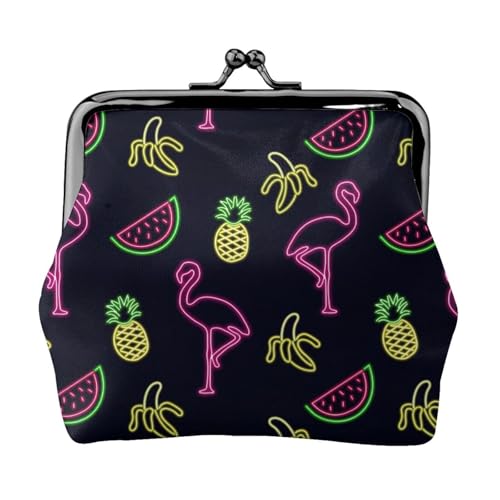 Münzbörse mit Ananas-/Bananen-Motiv, Flamingo-Druck, kompakt, Kussschloss, Münztasche, Reißverschluss, Reisen, Einkaufen, Geschenk Münzbörse mit Ananas-/Bananen-Motiv, Flamingo-Druck, kompakt, Kussschloss, Münztasche, Reißverschluss, Reisen, Einkaufen, Geschenk von FBGHHTY
