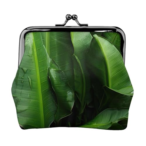 Münzbörse mit frischen Bananenblättern, kompakt, Kussschloss, Münzbeutel, Reißverschluss, Reisen, Einkaufen, Geschenk Münzbörse mit frischen Bananenblättern, kompakt, Kussschloss, Münzbeutel, Reißverschluss, Reisen, Einkaufen, Geschenk von FBGHHTY