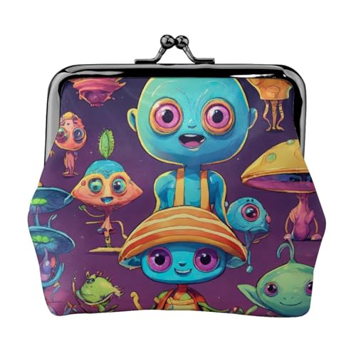 Münzgeldbörse mit Astronauten- und Alien-Druck, kompakt, Kussschloss, Münztasche, Reißverschluss, Reisen, Einkaufen, Geschenk Münzgeldbörse mit Astronauten- und Alien-Druck, kompakt, Kussschloss, Münztasche, Reißverschluss, Reisen, Einkaufen, Geschenk von FBGHHTY