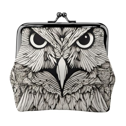 Münzgeldbörse mit Eulen-Vogel-Aufdruck, kompakt, Kussschloss, Münztasche, Reißverschluss, Reisen, Einkaufen, Geschenk Münzgeldbörse mit Eulen-Vogel-Aufdruck, kompakt, Kussschloss, Münztasche, Reißverschluss, Reisen, Einkaufen, Geschenk von FBGHHTY