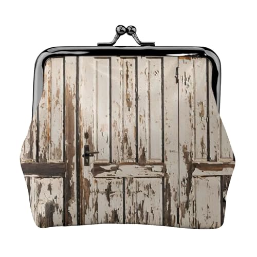 Münzgeldbörse mit Scheunentür-Aufdruck für Damen, kompakt, Kussschloss, Münztasche, Reißverschluss, Reisen, Einkaufen, Geschenk Münzgeldbörse mit Scheunentür-Aufdruck für Damen, kompakt, Kussschloss, Münztasche, Reißverschluss, Reisen, Einkaufen, Geschenk von FBGHHTY