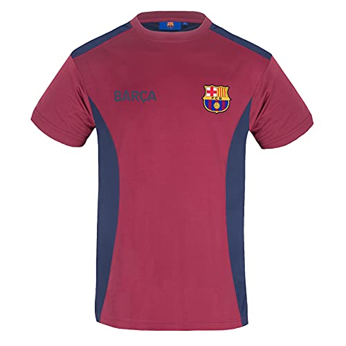 FC Barcelona - Herren Trainingstrikot aus Polyester - Offizielles Merchandise - Geschenk für Fußballfans - Rot - 3XL von FC Barcelona