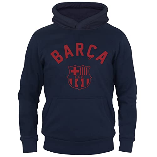 FC Barcelona - Jungen Fleece-Hoody mit Grafik-Print - Offizielles Merchandise - Geschenk für Fußballfans - 6-7 Jahre von FC Barcelona