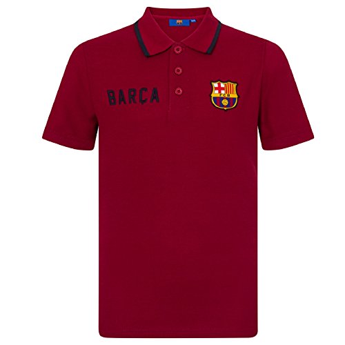 FC Barcelona - Jungen Polo-Shirt mit Wappen - Offizielles Merchandise - Geschenk für Fußballfans - Blau - Rot - 10-11 Jahre von FC Barcelona