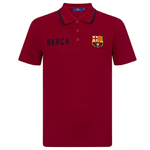 FC Barcelona - Jungen Polo-Shirt mit Wappen - Offizielles Merchandise - Geschenk für Fußballfans - Blau - Rot - 12-13 Jahre von FC Barcelona
