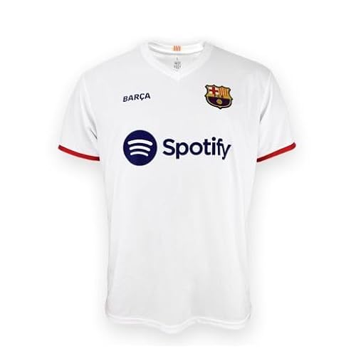 FC Barcelona T-Shirt 2. EQ Saison 2023–24, lizenzierte Nachbildung – glatter Rücken – Erwachsenengröße L von FC Barcelona