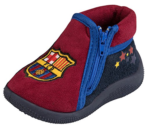 FC Barcelona Barca Hausschuhe, offizielle Kollektion, Babygröße, für Jungen, Baby Junge, blau, 20 von FC Barcelone