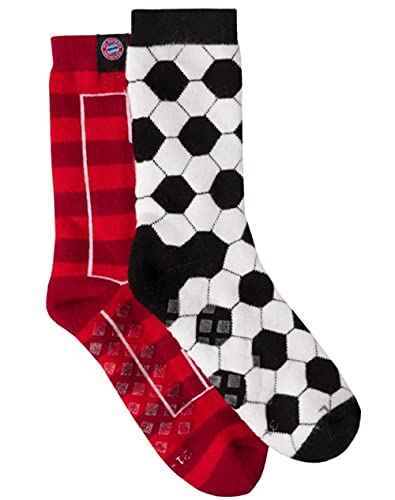 FC Bayern München ABS-Socken 2er Set Kids Socke, Kindersocken (19-22) von FC Bayern München