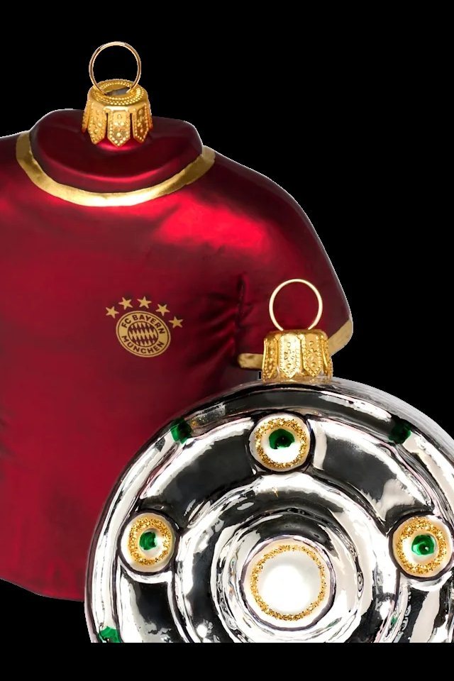 FC Bayern München Armband Weihnachtsanhänger 2er Set Limted Edition von FC Bayern München