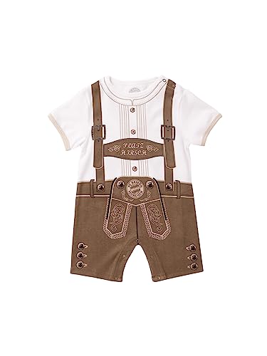 FC Bayern München Baby Body Lederhose Gr. 74 von FC Bayern München