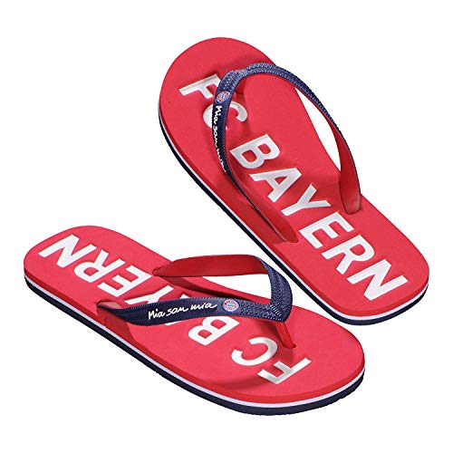 FC Bayern München Bade-Sandalen kompatibel Schuhe, Sandalen, Badesandalen, Badeschuhe, Bade-Schuhe, 凉鞋, サンダル, صنادل, Sandals, Sandalias (37/38) von FC Bayern München