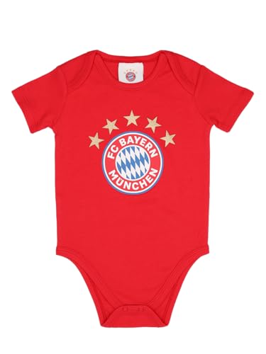 FC Bayern München | Body Essential| Baby | Kurzarm | Rot von FC Bayern München
