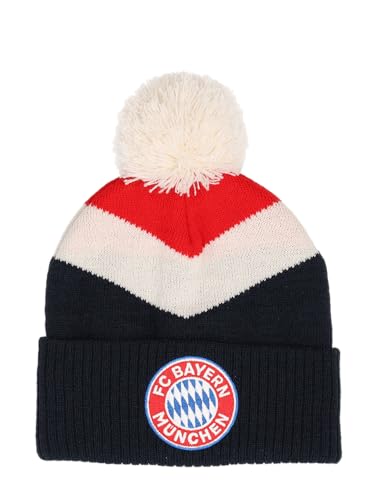 FC Bayern München I Bommelmütze Colourblock I Kinder I Mehrfarbig von FC Bayern München