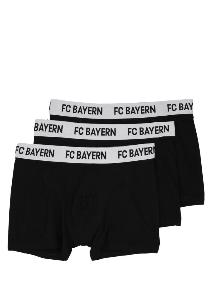 FC Bayern München Boxershorts FC Bayern München, Boxershorts Essentials 3er-Set, Herren, Schwarz FC Bayern München Boxershorts FC Bayern München, Boxershorts Essentials 3er-Set, Herren, Schwarz von FC Bayern München