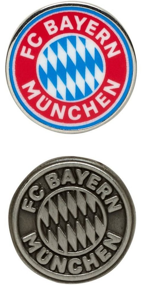 FC Bayern München Button Pin Logo 2er-Set FC Bayern München Button Pin Logo 2er-Set von FC Bayern München