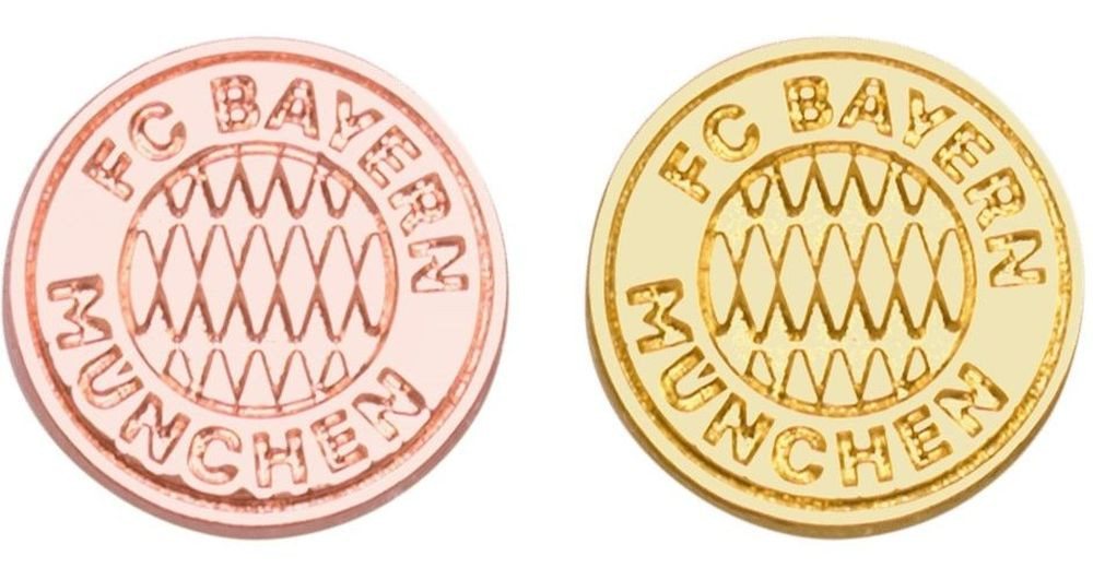 FC Bayern München Button Pin Logo 2er-Set FC Bayern München Button Pin Logo 2er-Set von FC Bayern München