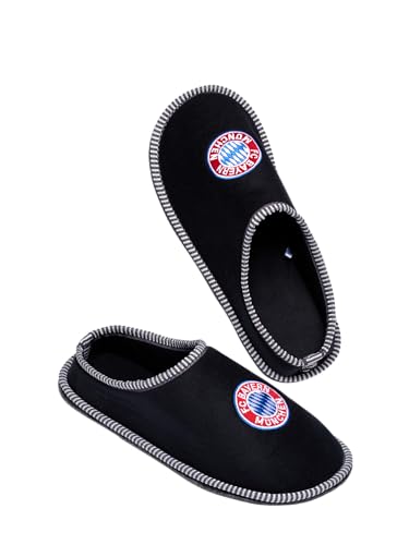 FC Bayern München | Filz-Pantoffeln| Hausschuhe | Kinder | Navy | Fußball von FC Bayern München
