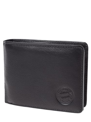 FC Bayern München Geldbeutel | Portememonnaie | Schwarz | Leder | Fußball von FC Bayern München