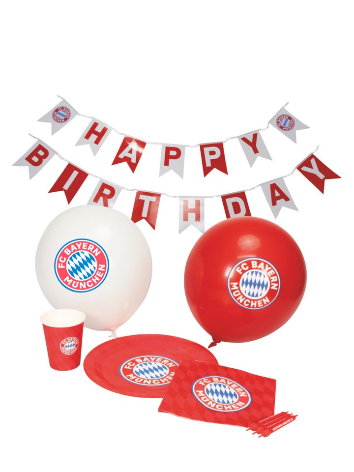 FC Bayern München Grillhandschuhe FC Bayern München I Geburtstagsparty Set 6-teilig I Rot/Weiß FC Bayern München Grillhandschuhe FC Bayern München I Geburtstagsparty Set 6-teilig I Rot/Weiß von FC Bayern München