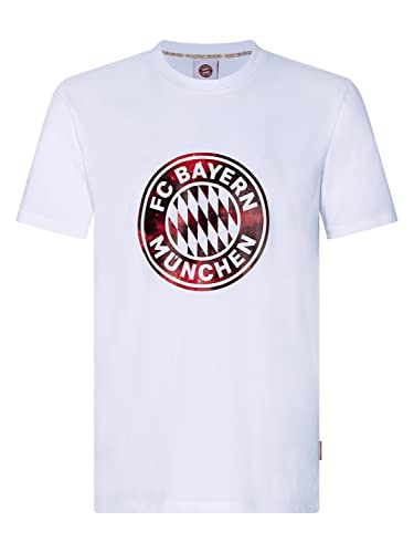 FC Bayern München Herren T-Shirt Galaxy weiß, XL von FC Bayern München