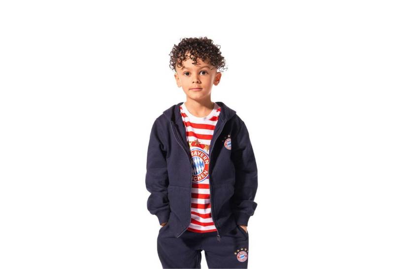 FC Bayern München Hoodie FC Bayern Kinder Zip-Hoodie Essential Navy von FC Bayern München