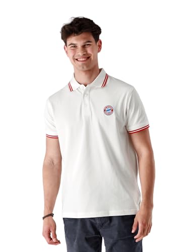 FC Bayern München I Poloshirt Essential I Herren I Weiß I 5XL von FC Bayern München