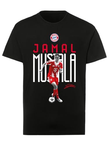 FC Bayern München I T-Shirt Musiala I Herren I Schwarz I L von FC Bayern München